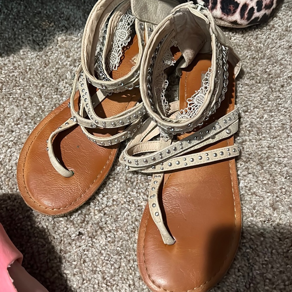 Not Rated embellished sandals